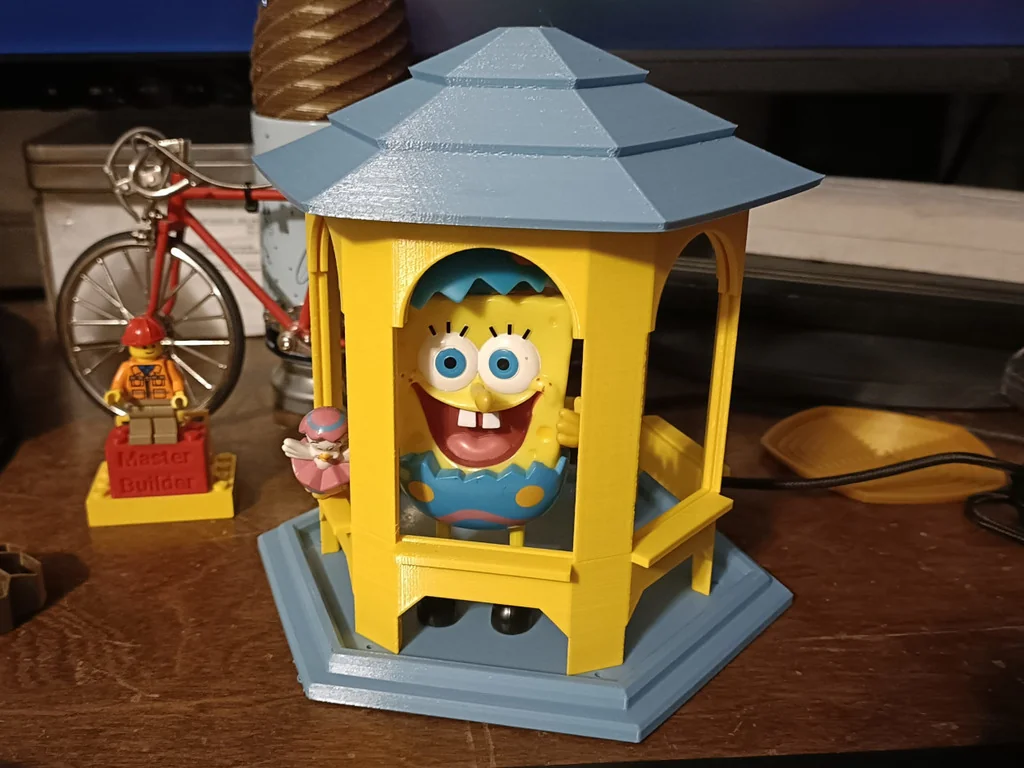 Гнездышко для птиц в стиле беседки