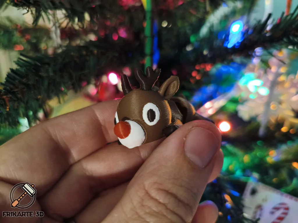 Flexi Baby Rudolph – Очаровательный рождественский олень!