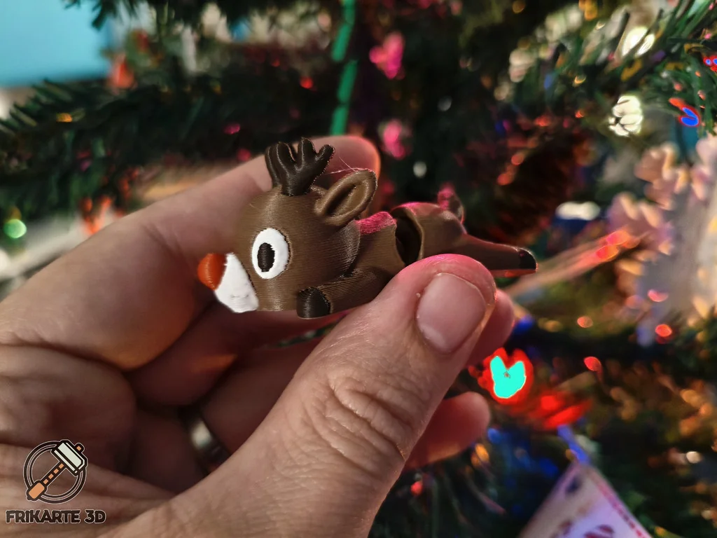 Flexi Baby Rudolph – Очаровательный рождественский олень!