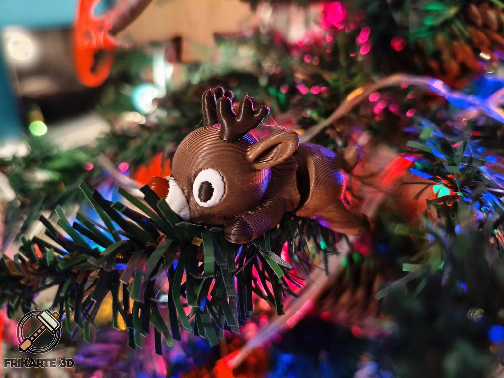 Flexi Baby Rudolph – Очаровательный рождественский олень!