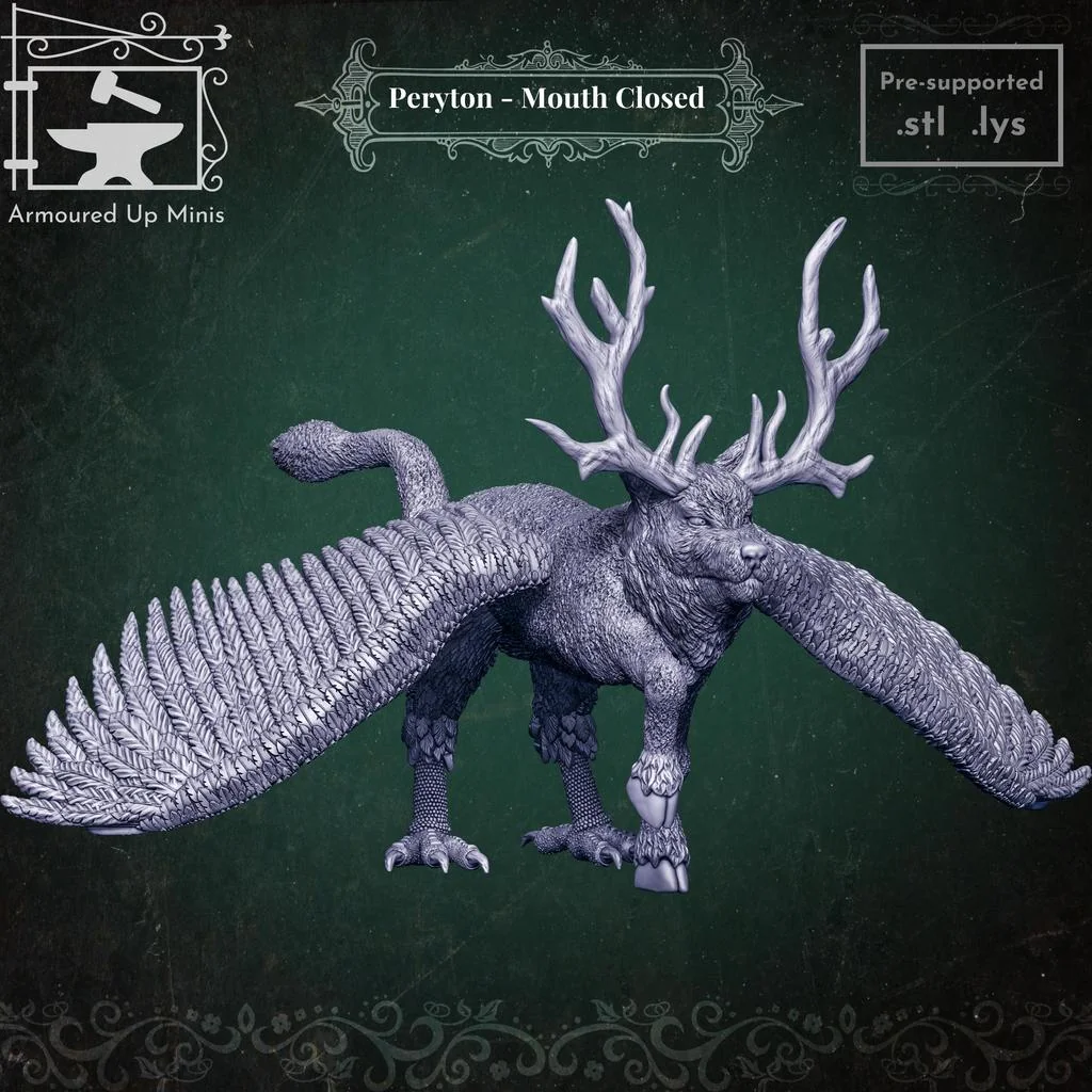 Миниатюра Peryton для настольных ролевых игр