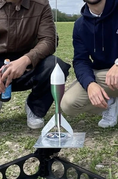 Модель ракеты Appollo EGGteen для соревнований TUM