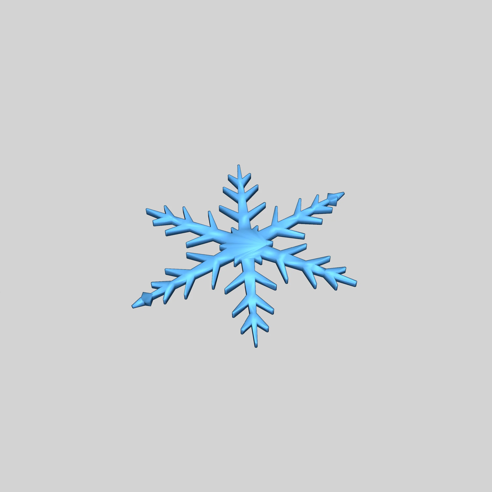 Украшение в форме снежинки - Праздничный декор