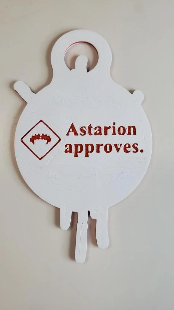 Ключница с татуировкой Астарона - Baldur's Gate 3 Remix