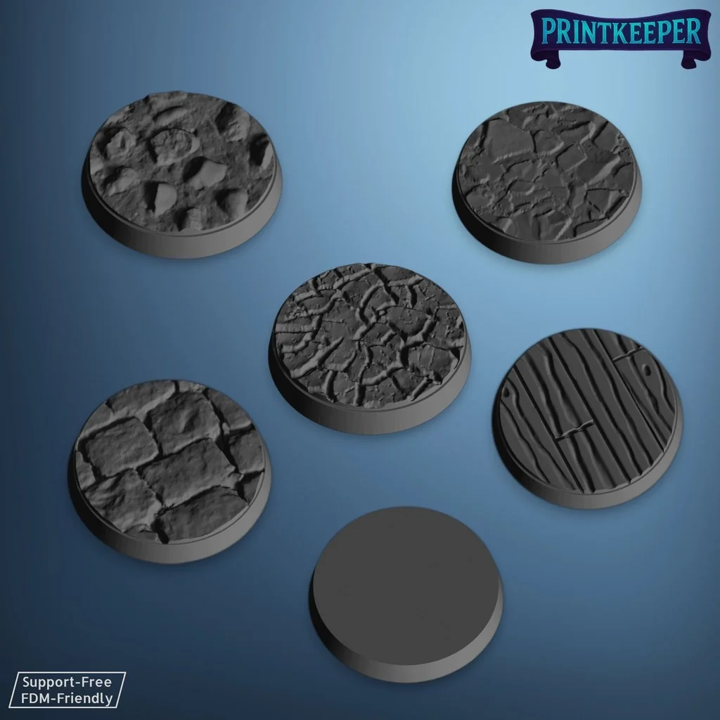 Базы для D&D и настольных миниатюр