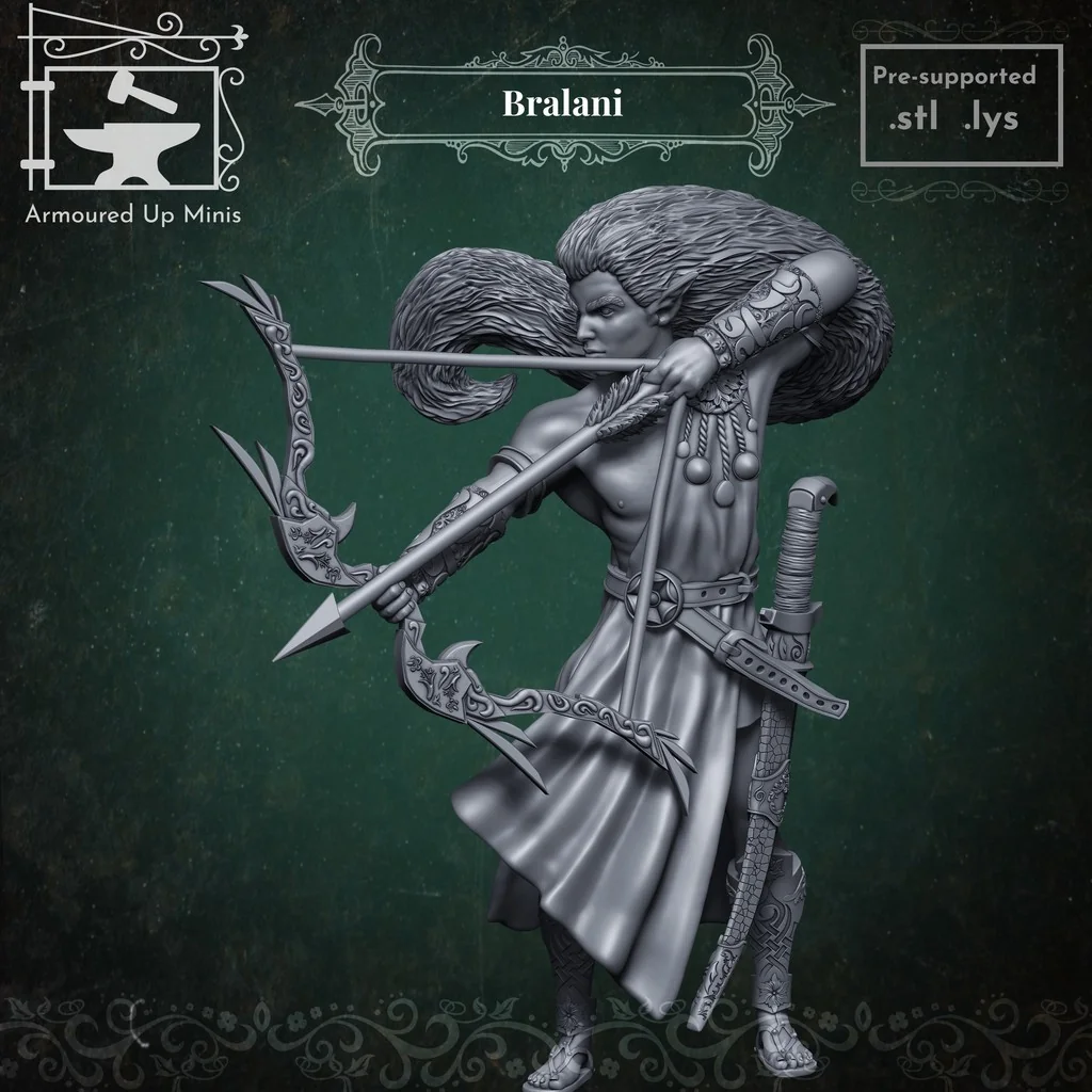 Миниатюра Bralani для RPG