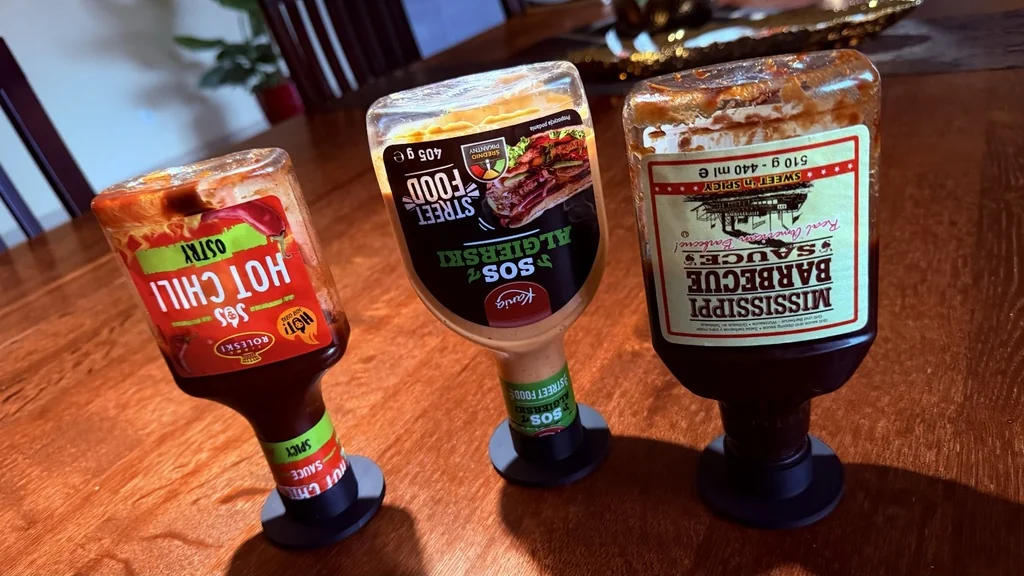 Держатель для бутылок с соусами