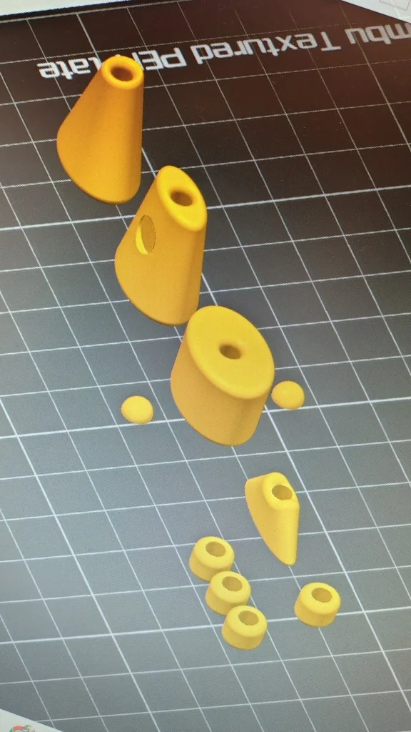 Модульная 3D-модель приманки для рыбалки