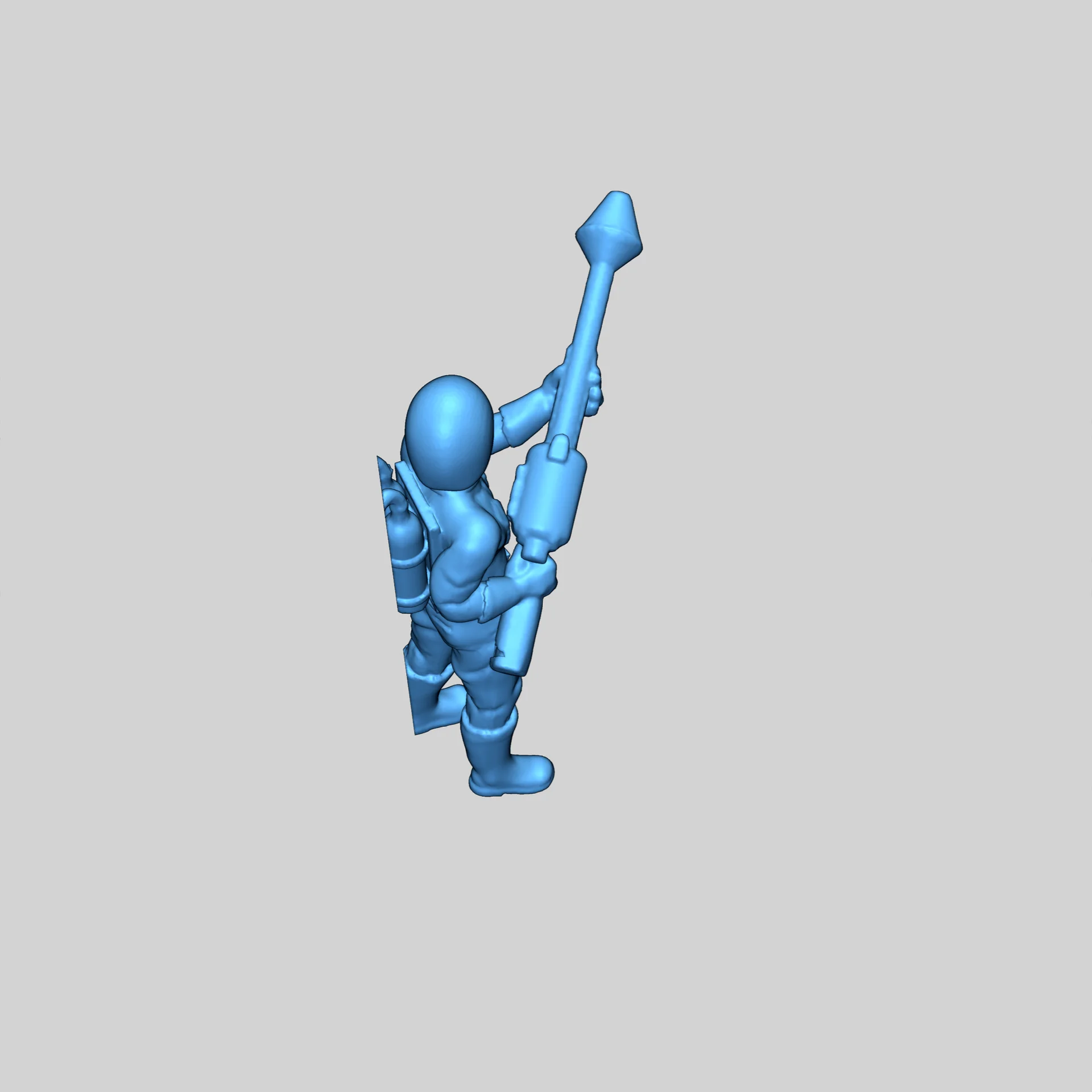 Дисплейная база для военного робота Gamma World