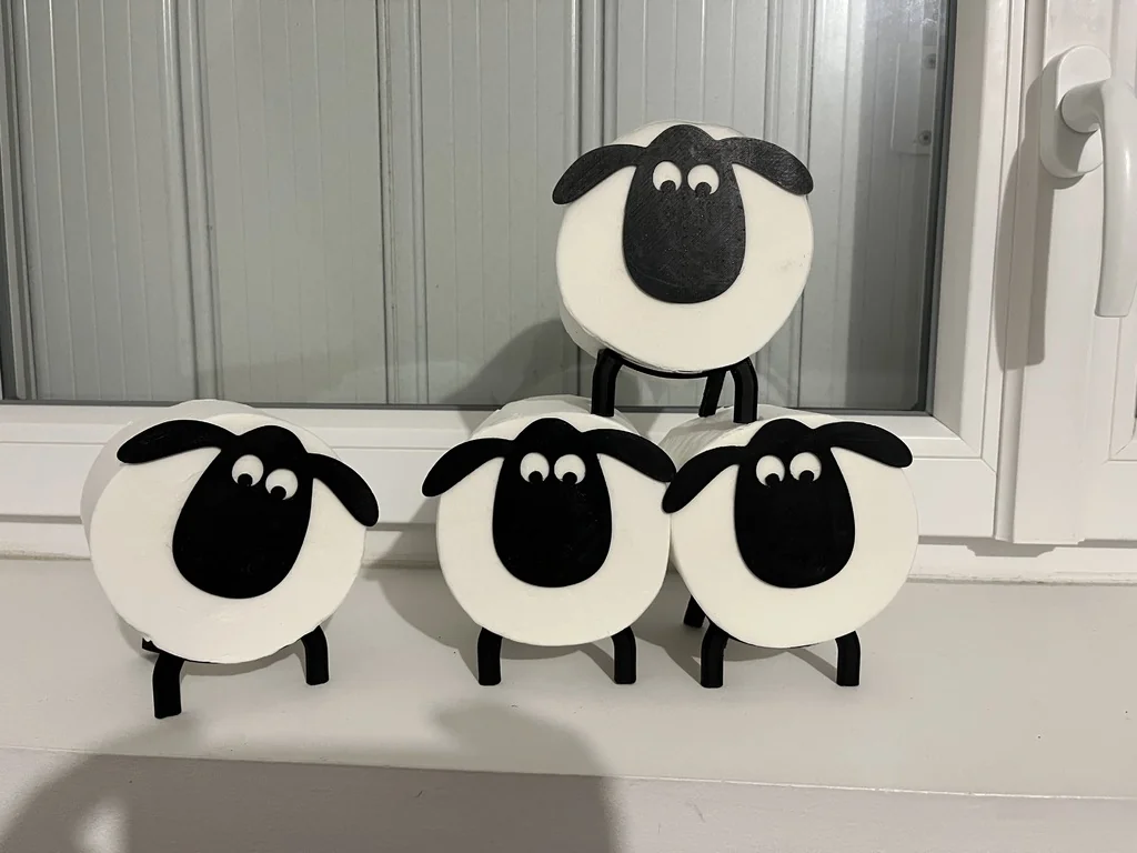 Держатель туалетной бумаги "Шон в стиле Макрона"