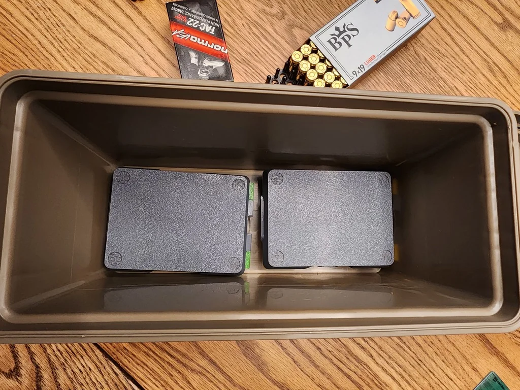 Фитированные коробки для патронов