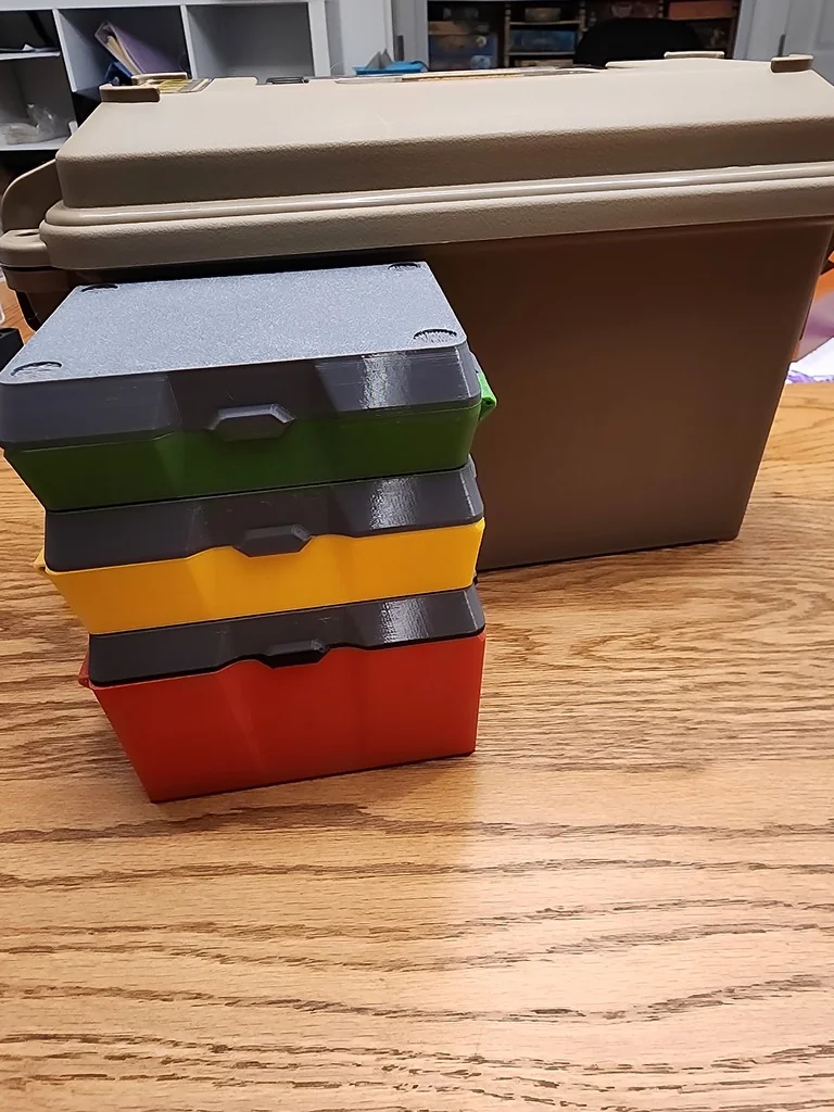 Фитированные коробки для патронов