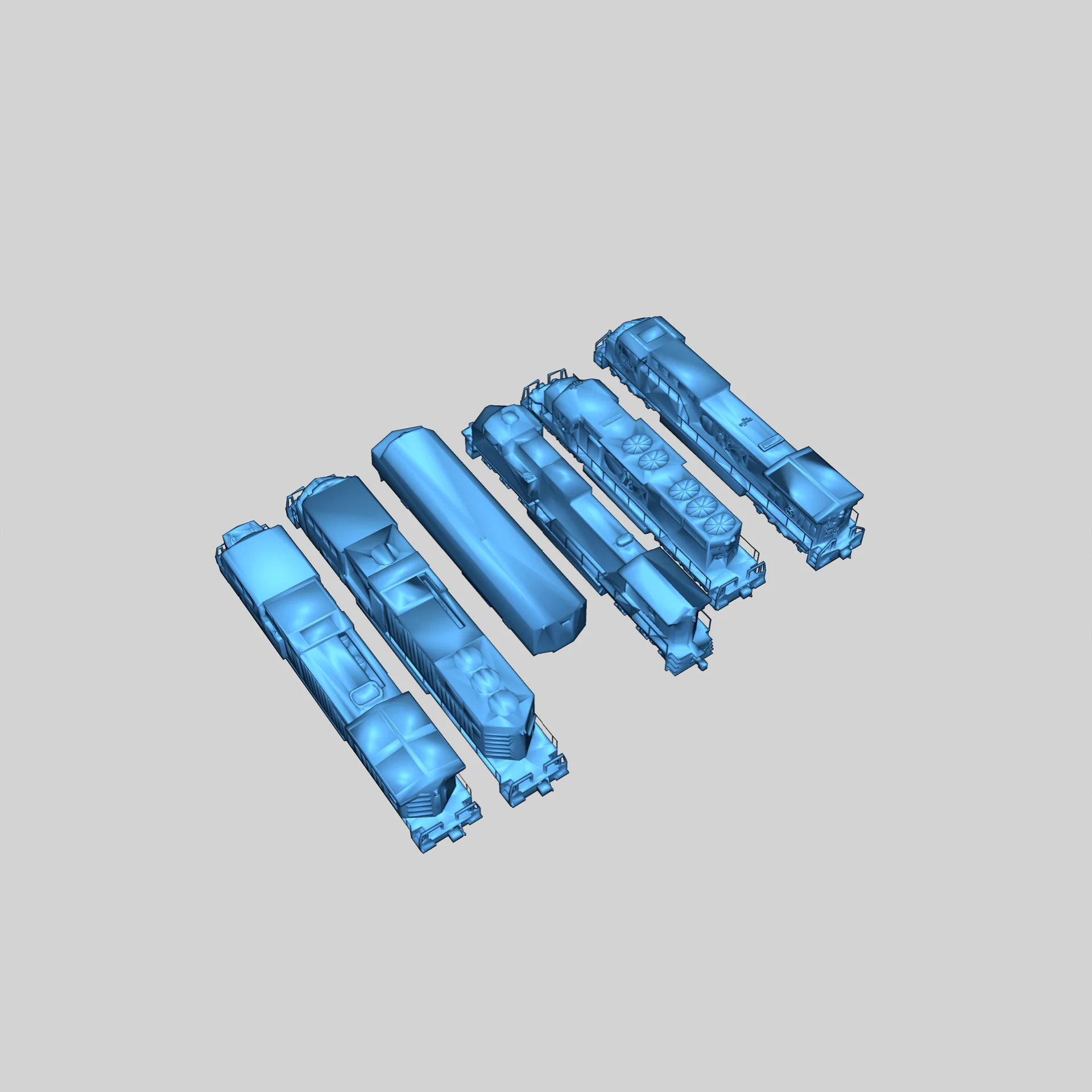 Модель локомотивов N масштаба (Часть 2)