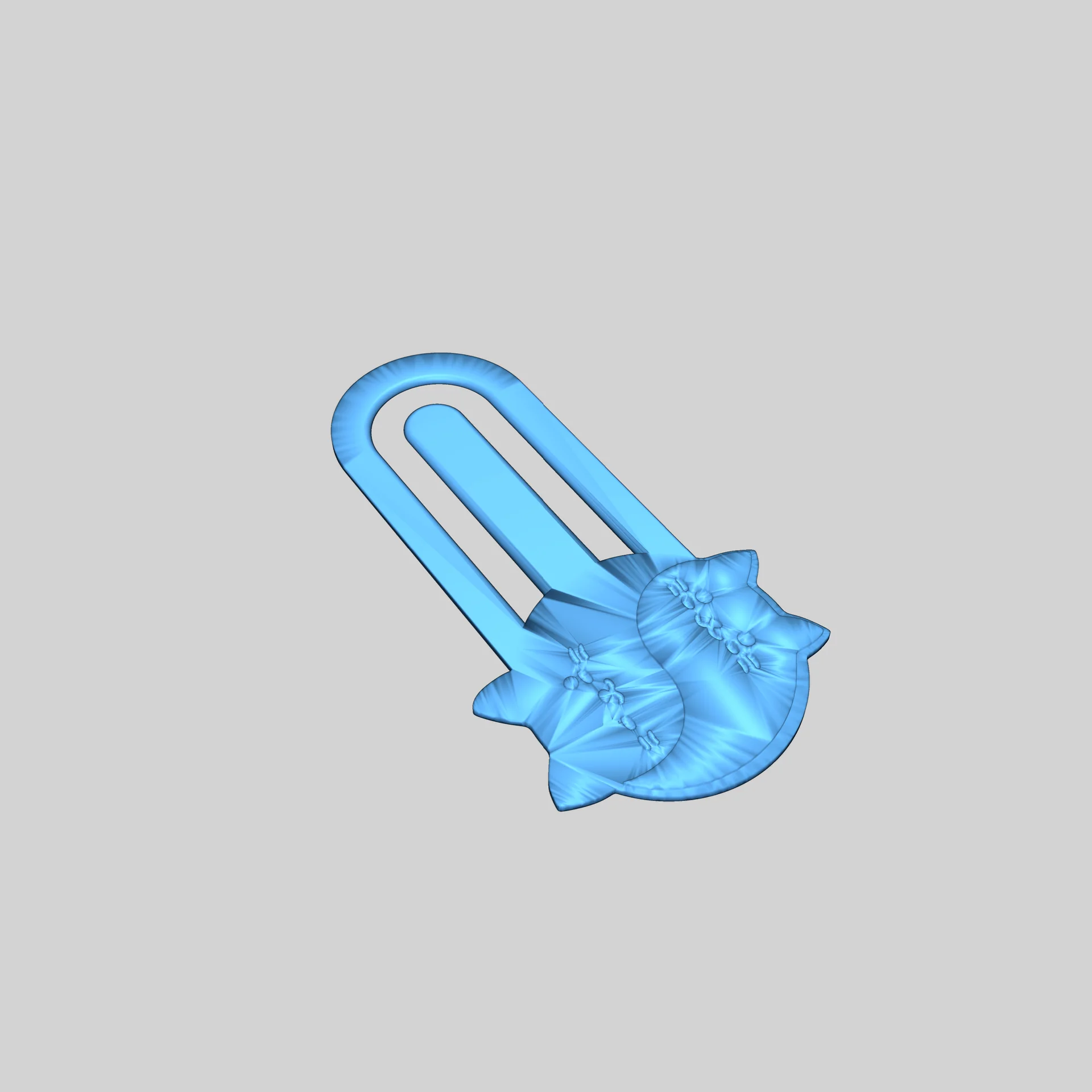 Закладка с котами Инь-Ян