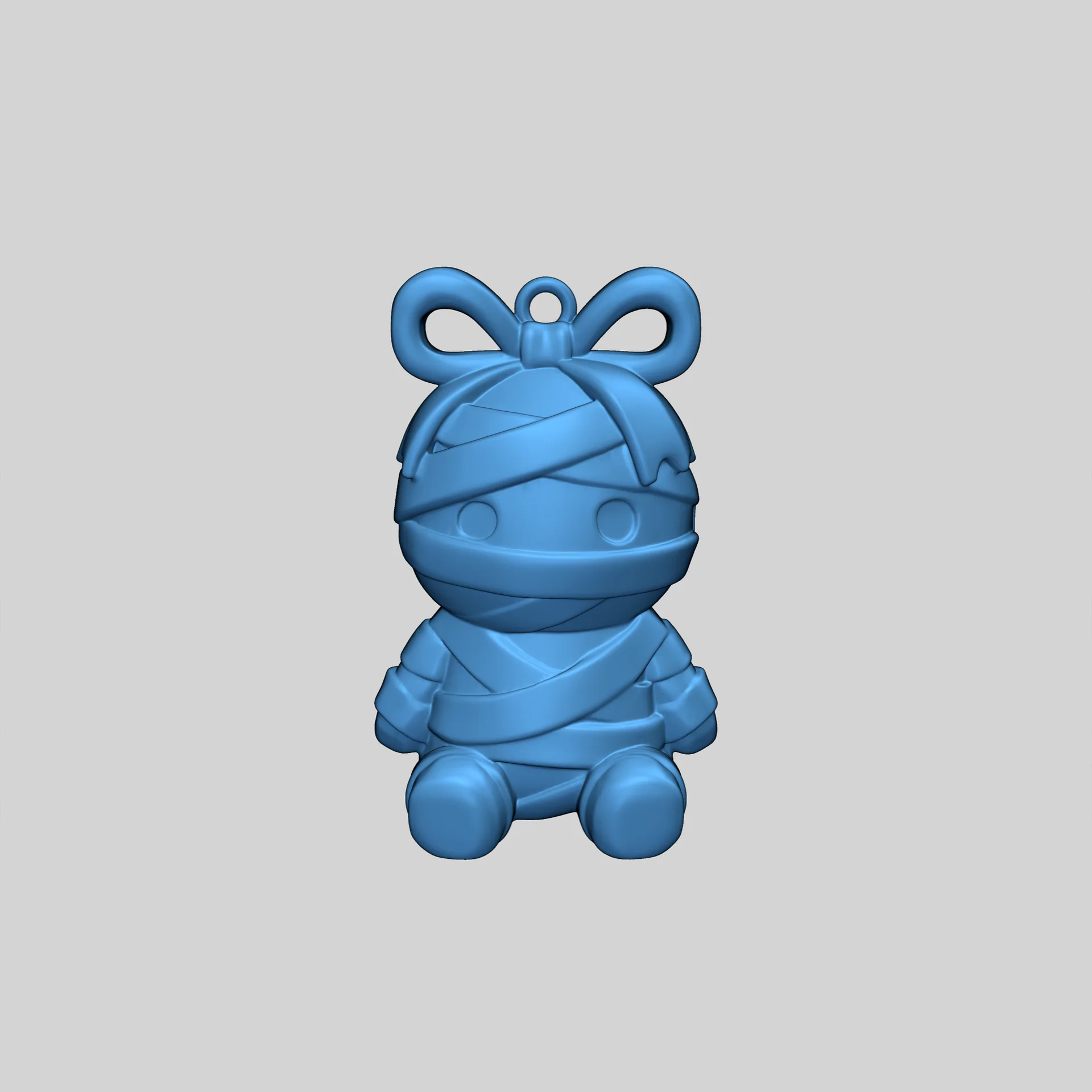 Милая фигурка мумии в стиле Chibi