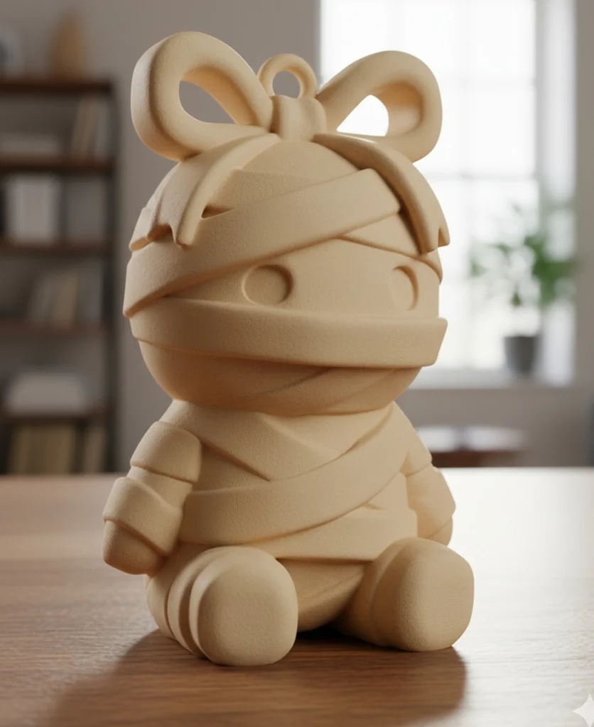 Милая фигурка мумии в стиле Chibi