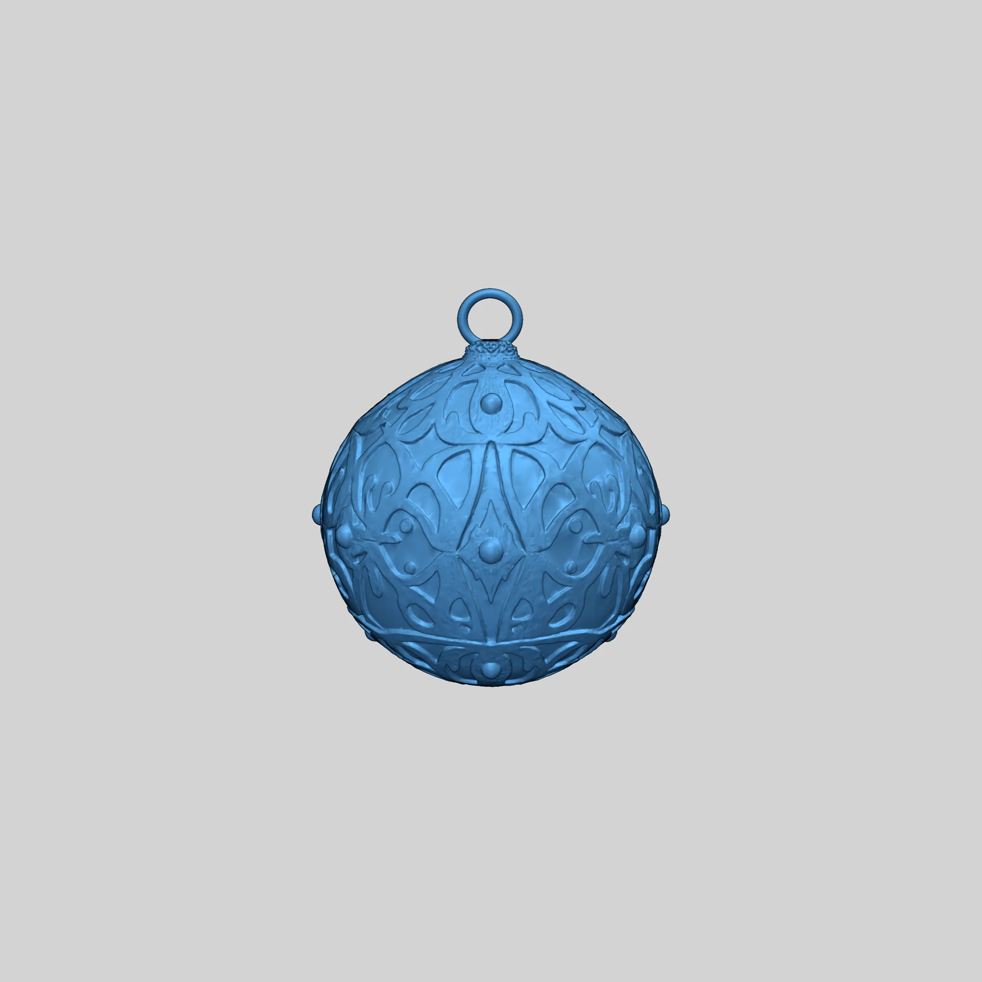 Элегантный барочный рождественский шар