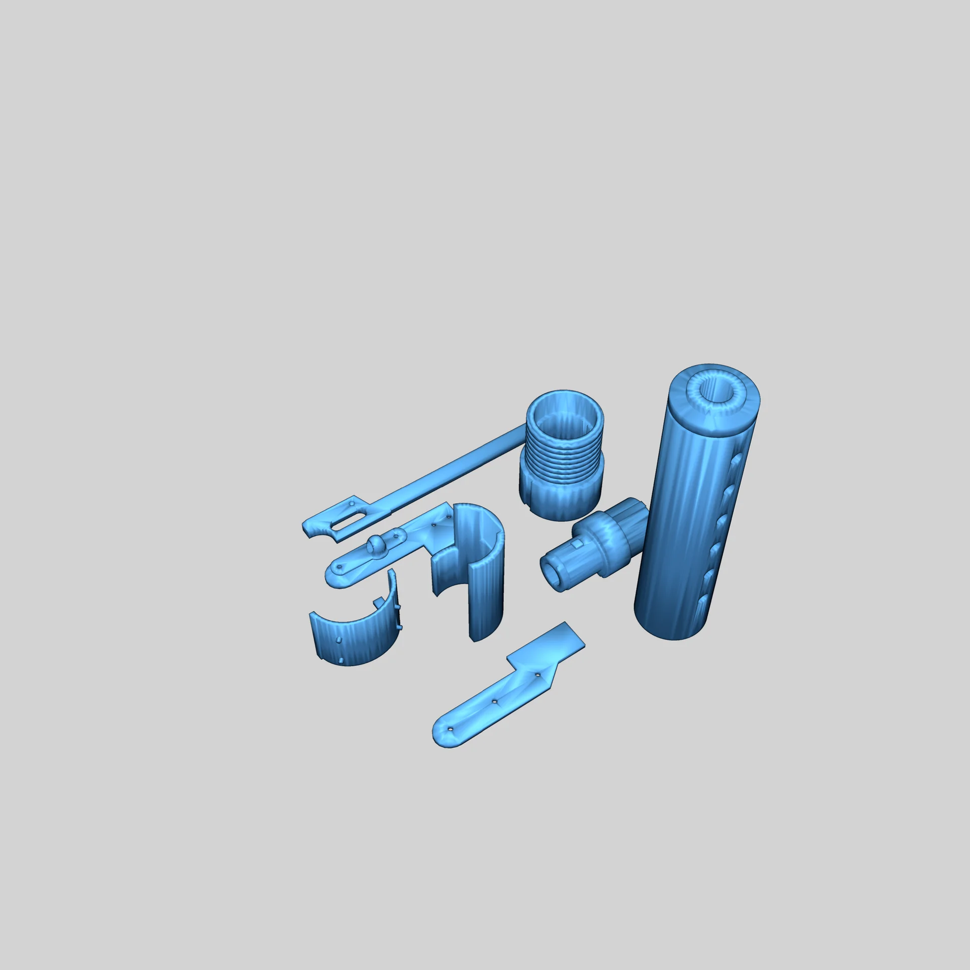 Модель бластера A-180 из Star Wars для P08 Luger