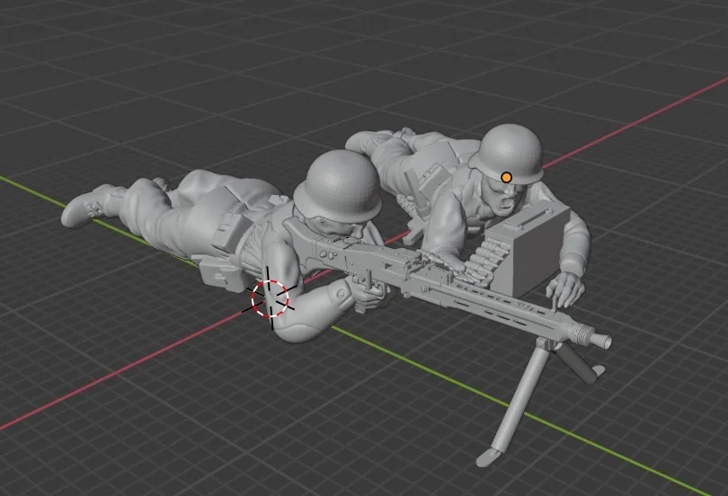 Команда MG42 28мм Финляндии