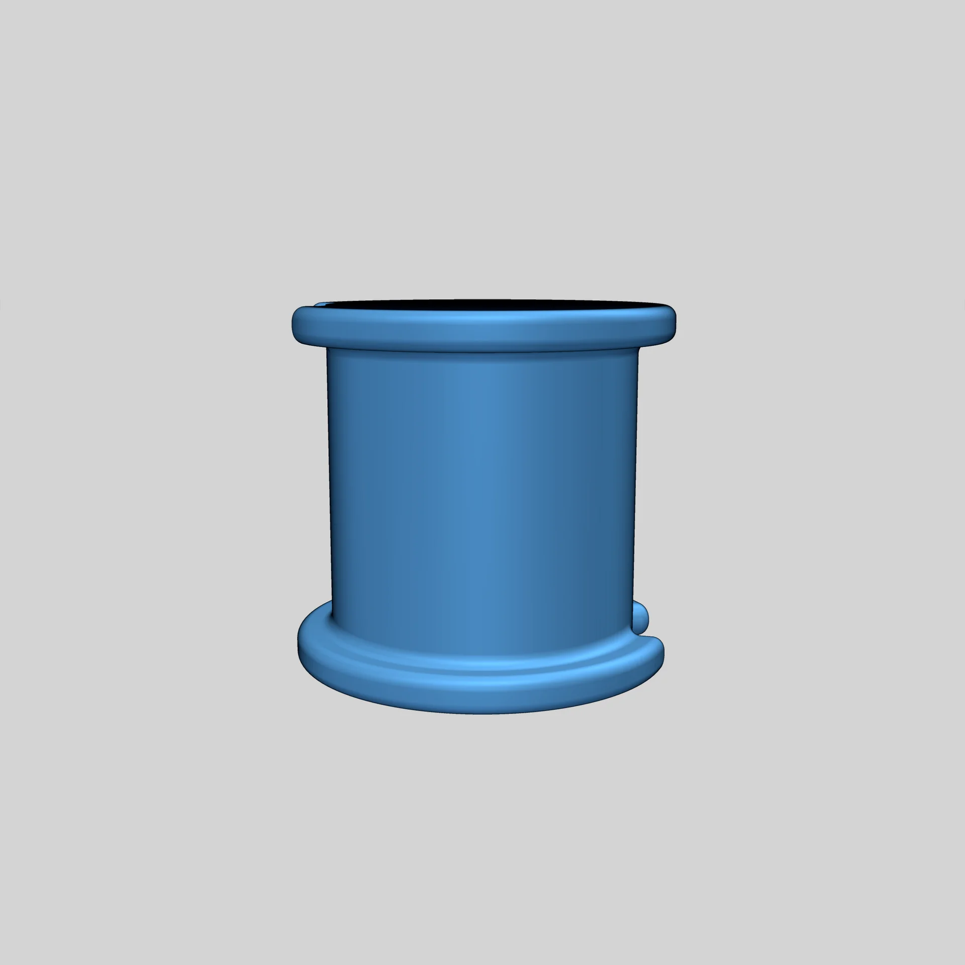 Модель J-поляризованной антенны 433 МГц для Meshtastic