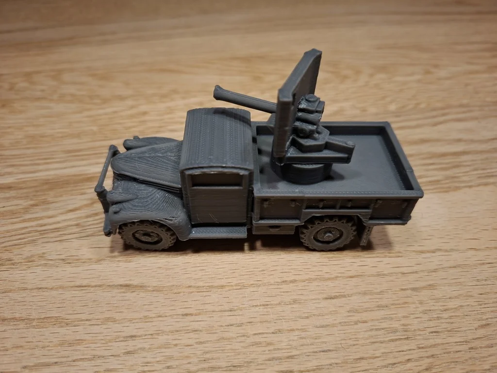 Модель QF 2-PDR Portee Truck 1/56 масштаба