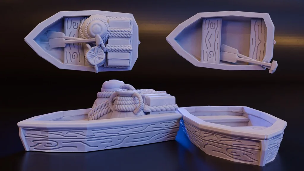 Модель: Челнок и Мимик Челнока (DND / TTRPG)