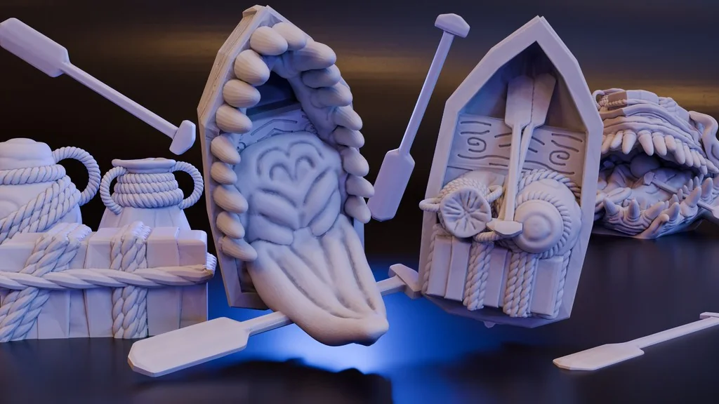 Модель: Челнок и Мимик Челнока (DND / TTRPG)