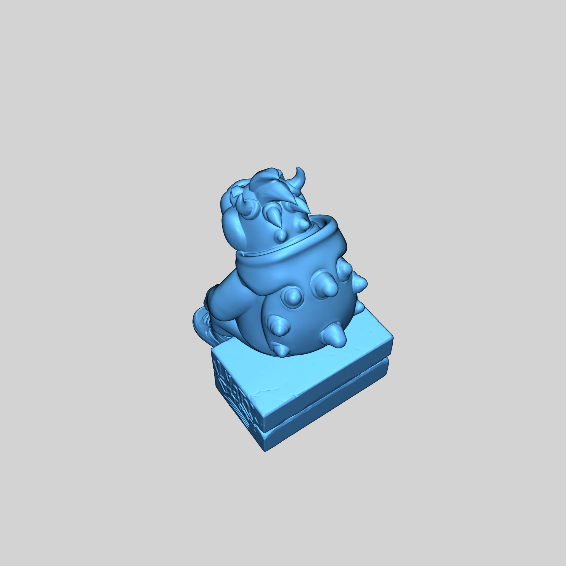 Фигура Бауэзера в стиле стритвир | Супер Марио