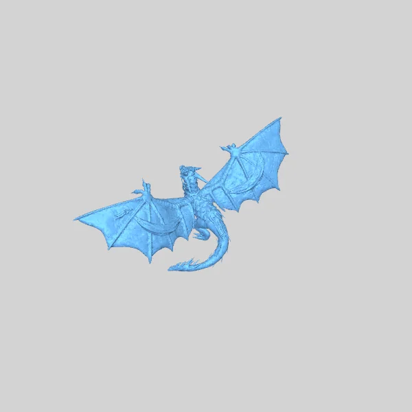 Миниатюра Взрослого Дракона Удачи