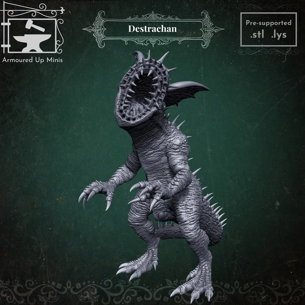 Миниатюра Destrachan для настольных RPG