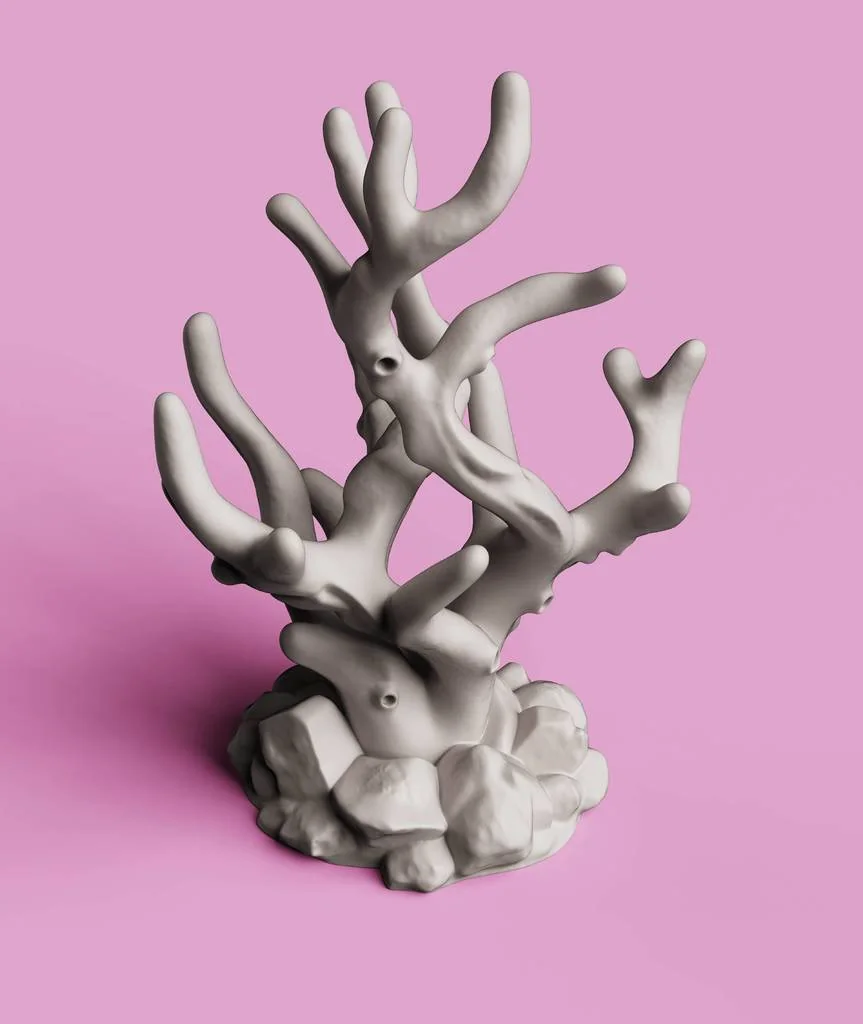 Подставка для наушников "Коралловый риф"