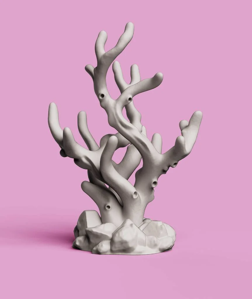 Подставка для наушников "Коралловый риф"