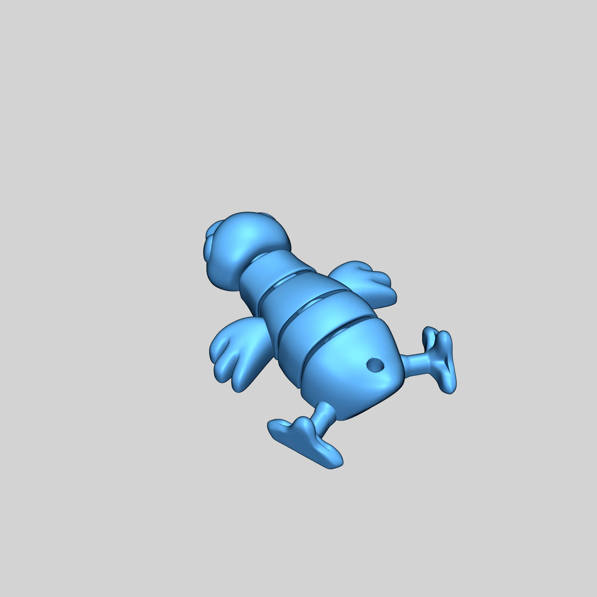 Уточка V2 - Артикулированная модель