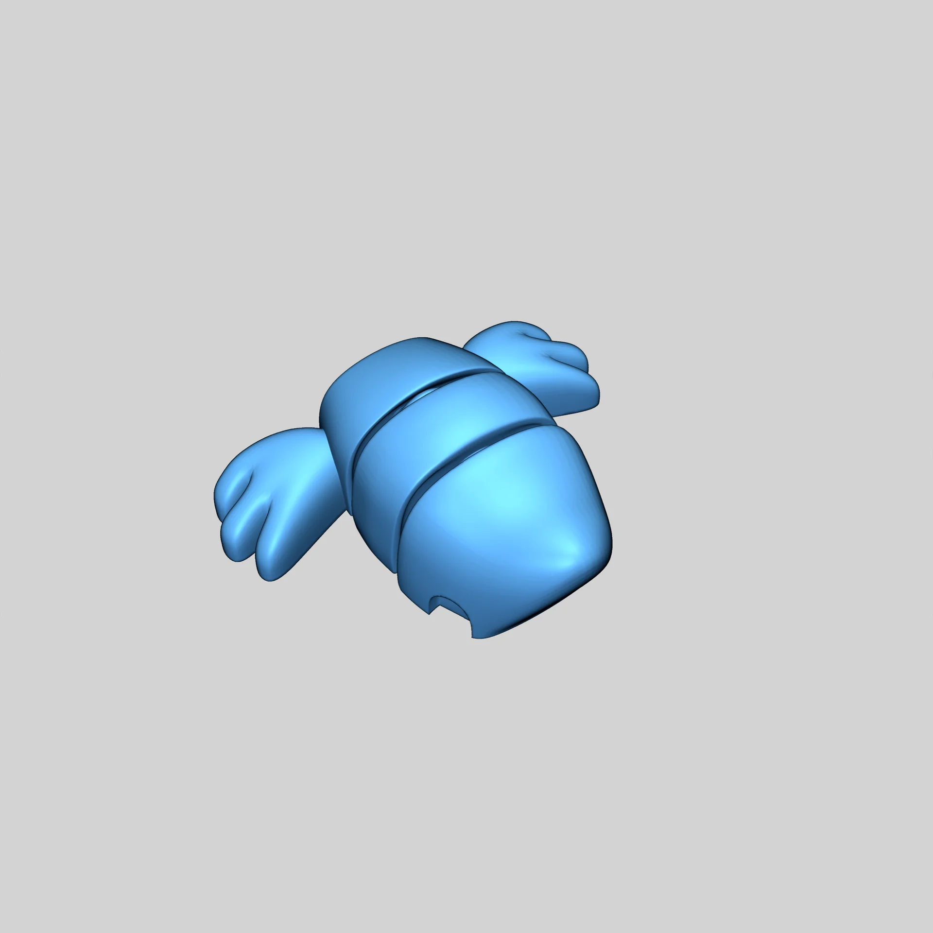 Уточка V2 - Артикулированная модель