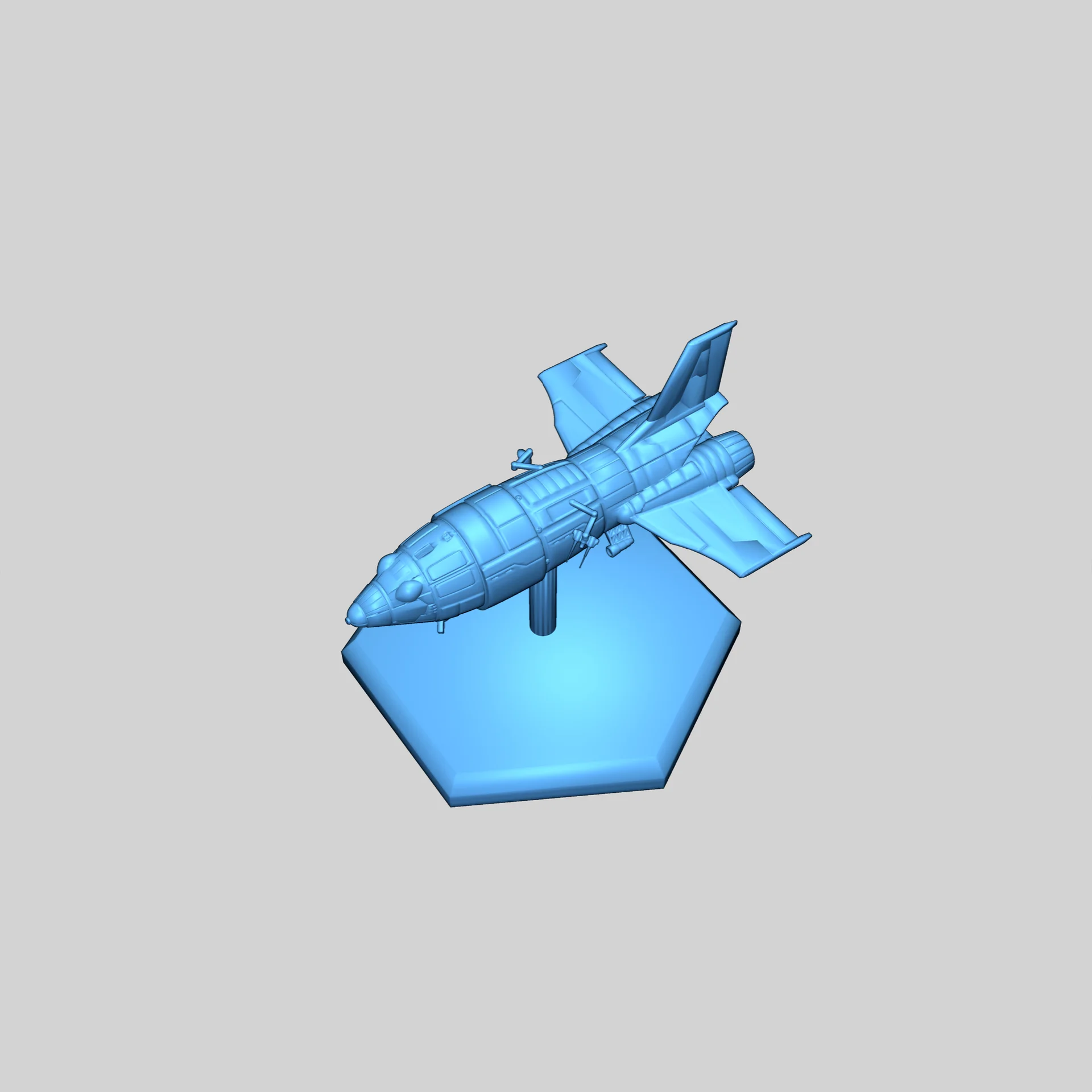 Модель корабля Bug-Eye для наблюдения