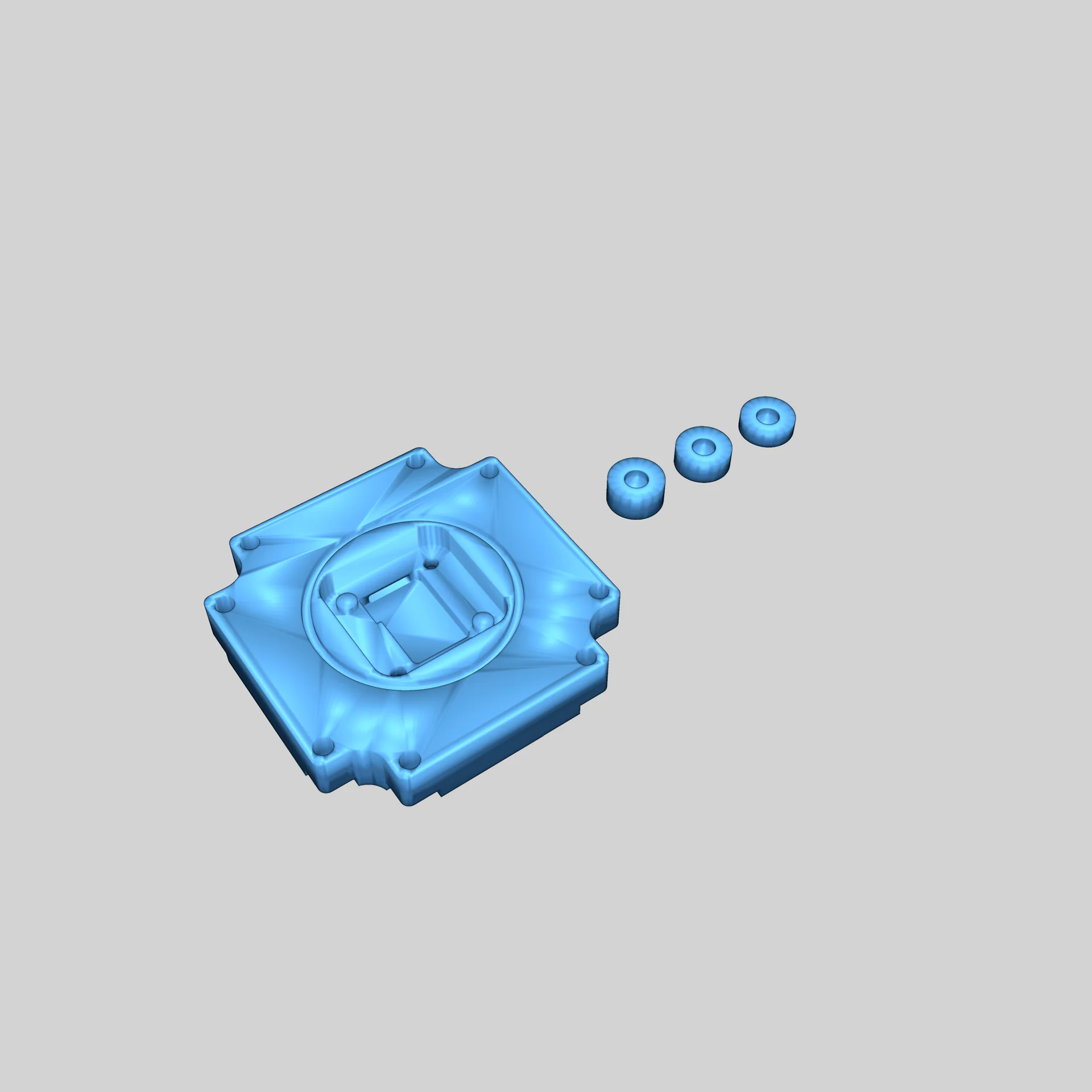 Корпус энкодера AS5600 для шагового мотора NEMA 23