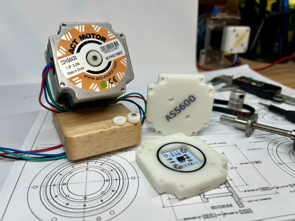 Корпус энкодера AS5600 для шагового мотора NEMA 23