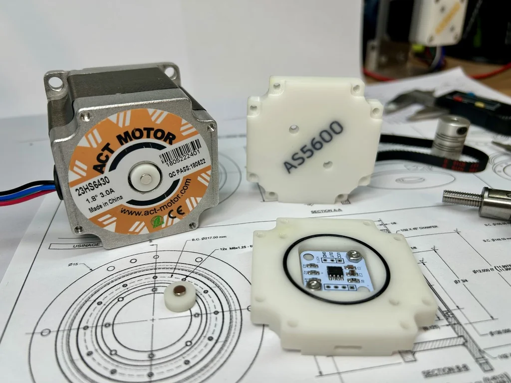 Корпус энкодера AS5600 для шагового мотора NEMA 23