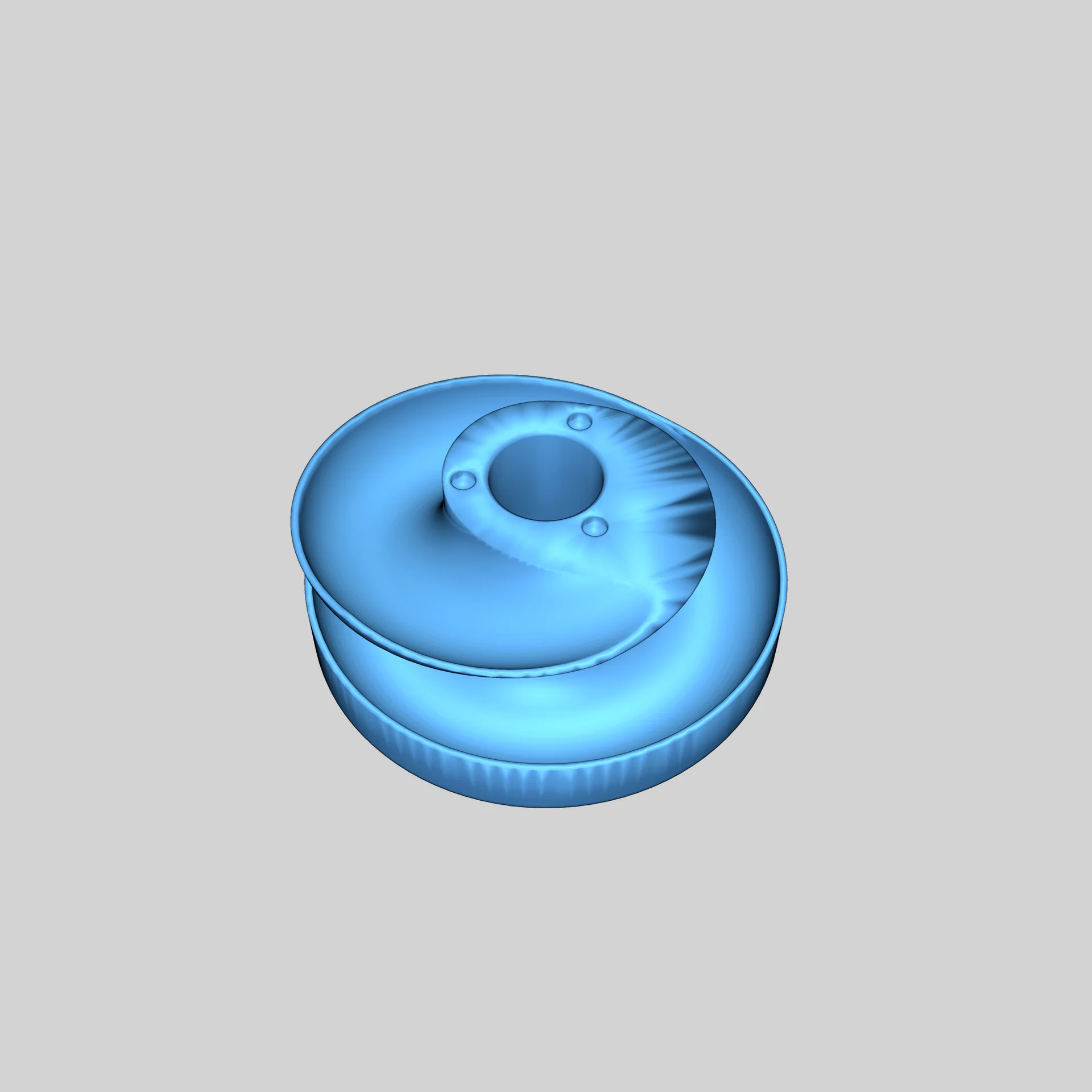 Модульная спиральная яичная башня