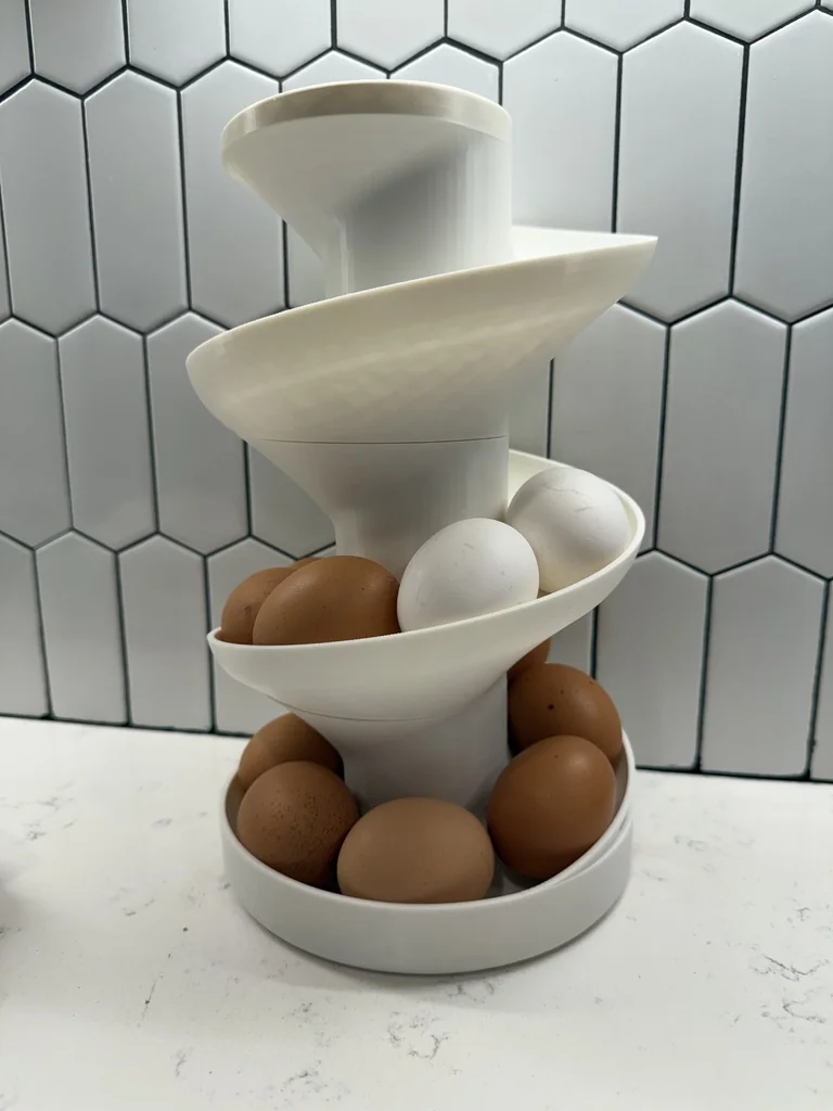 Модульная спиральная яичная башня