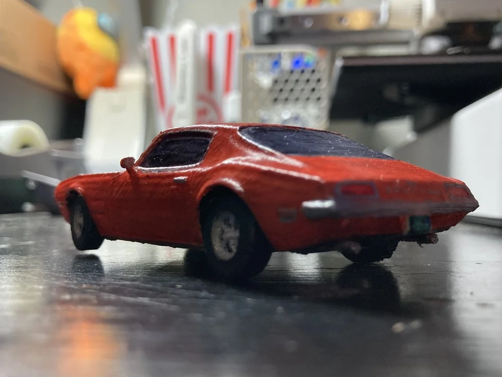 1970 Pontiac Firebird 3D Модель