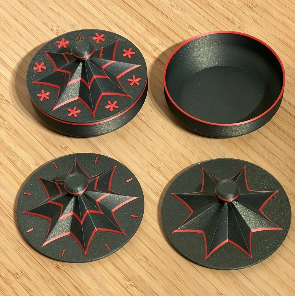 Коробка для подарков с звёздами