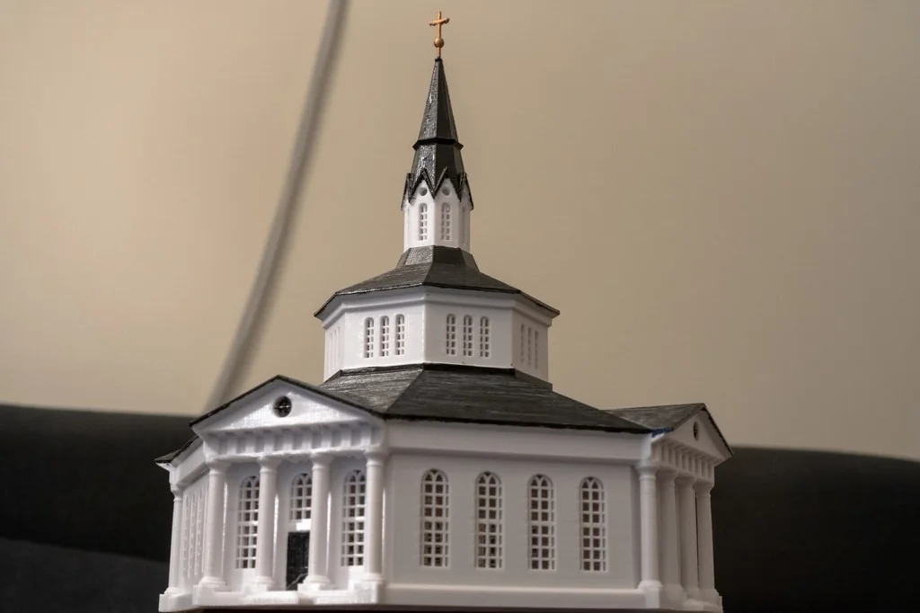 Церковь Сьялевад - 3D модель для печати