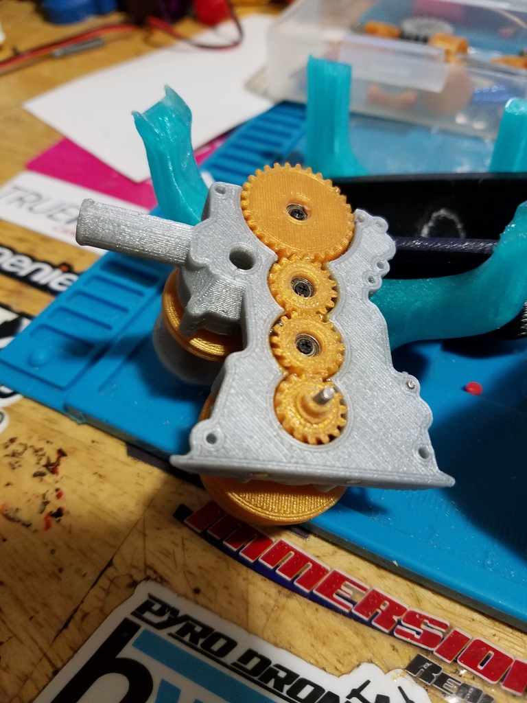 3D-модель Toyota 22RE двигателя (1/10 масштаб)