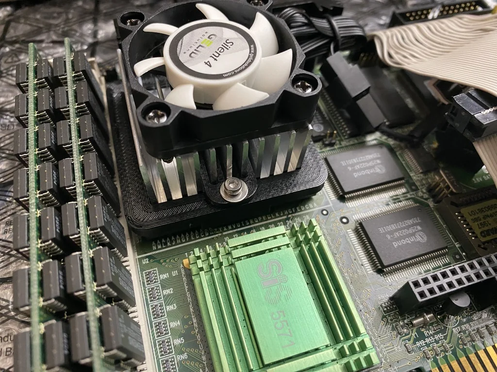 Клипса для радиатора с низким зазором для Pentium