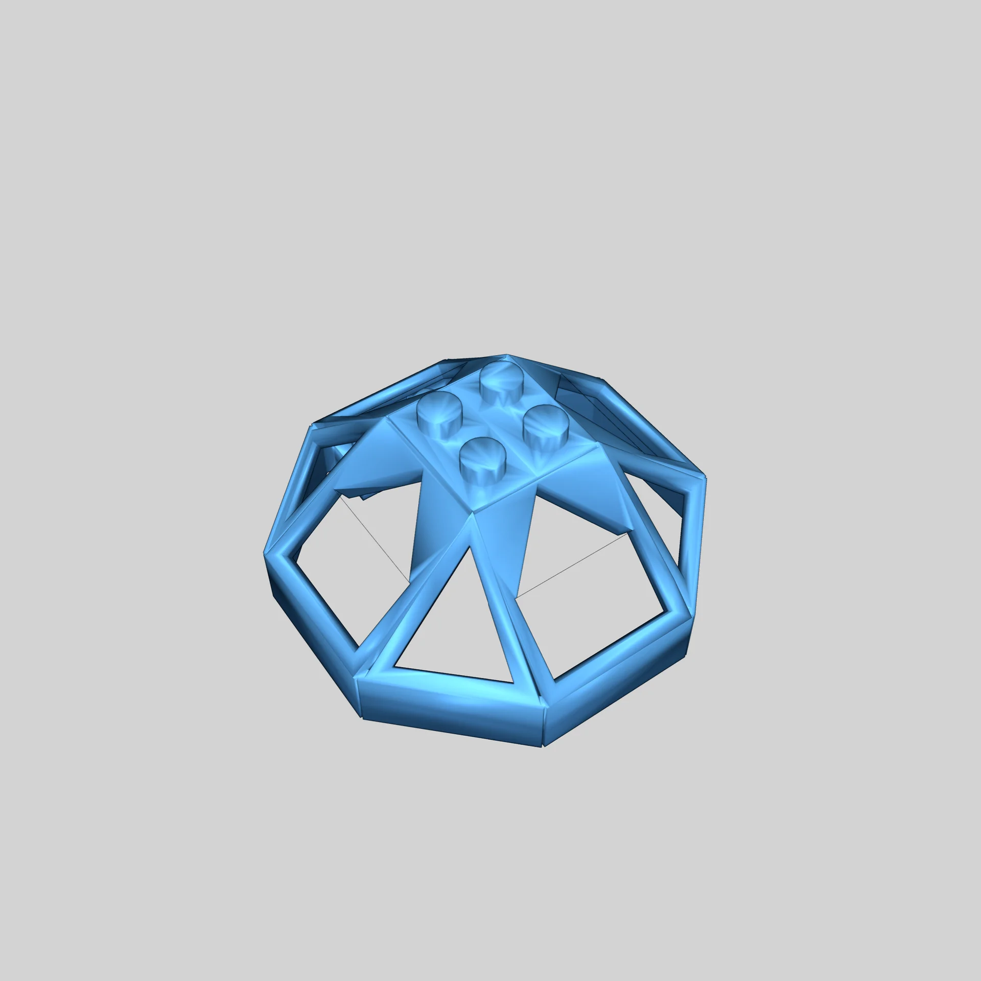 Модель посадочного аппарата Green GRASSHOPPER