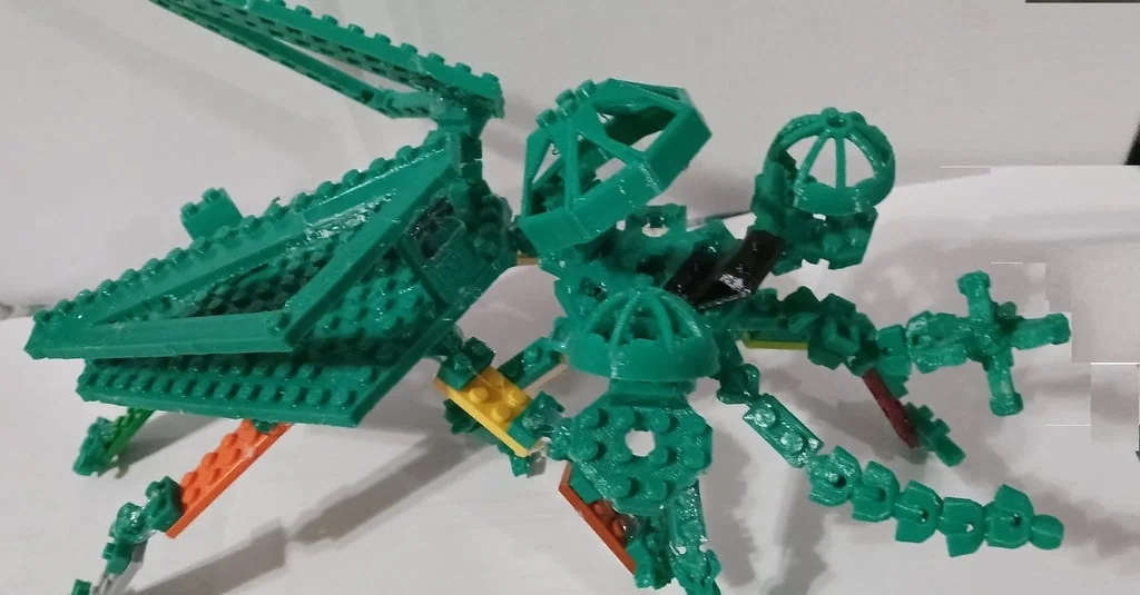 Модель посадочного аппарата Green GRASSHOPPER