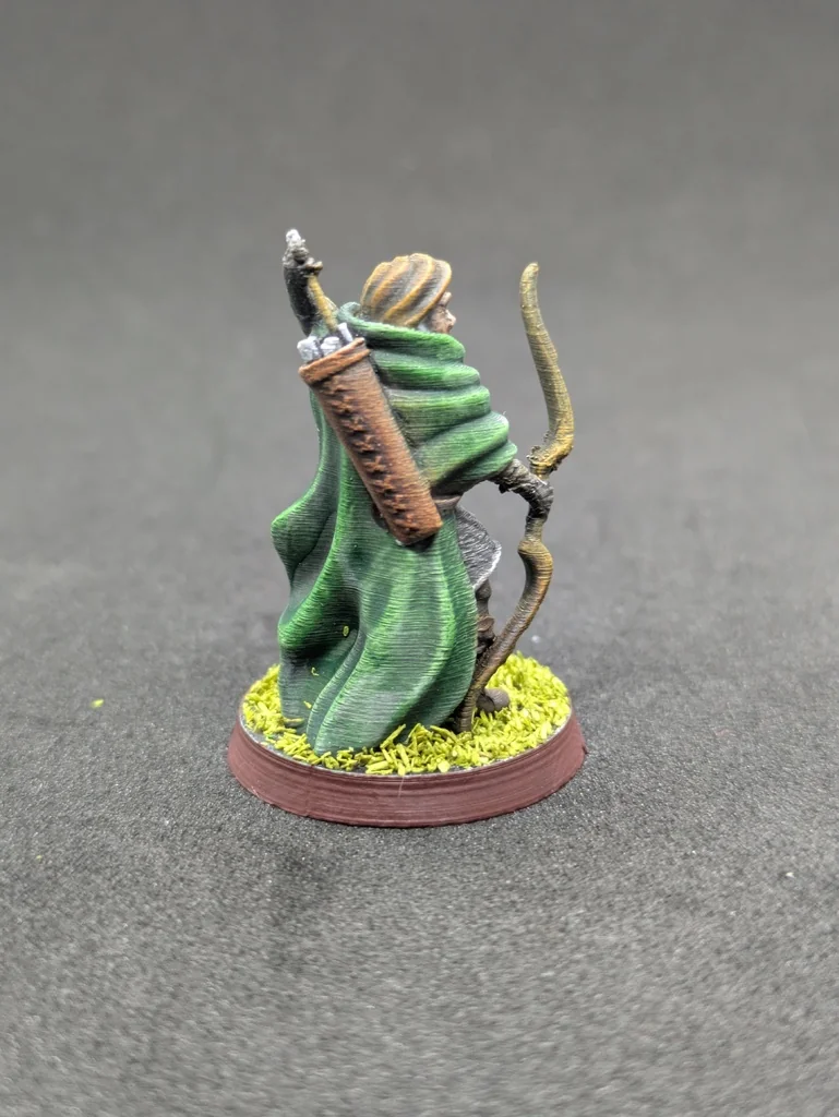 Миниатюра человека-следопыта без поддержек