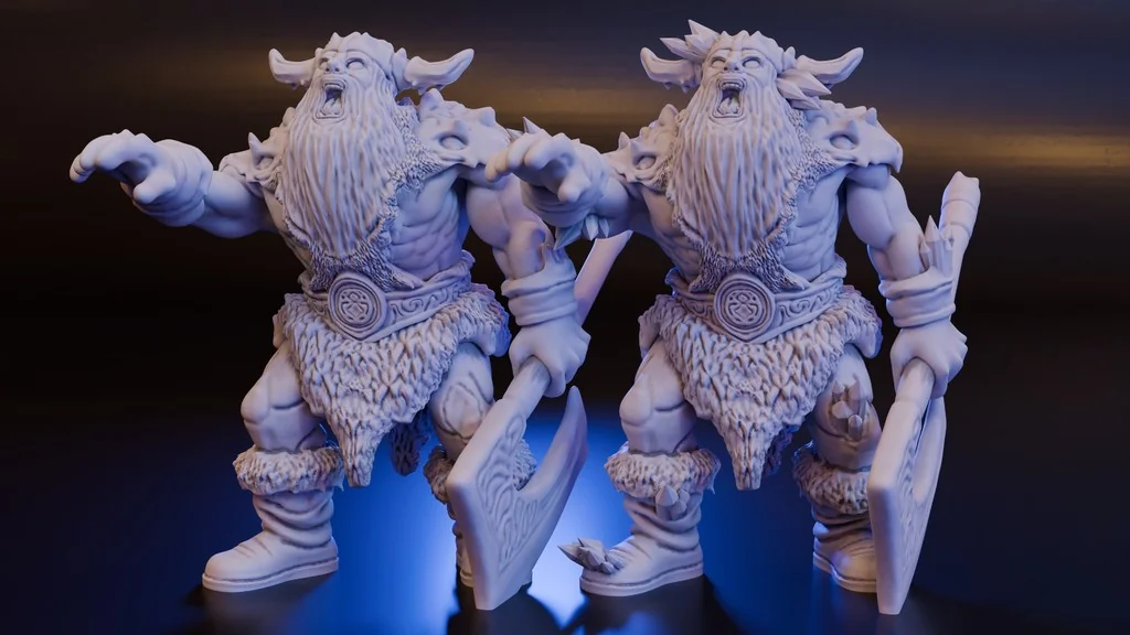 Модель Ледяного Гиганта Зомби для DND