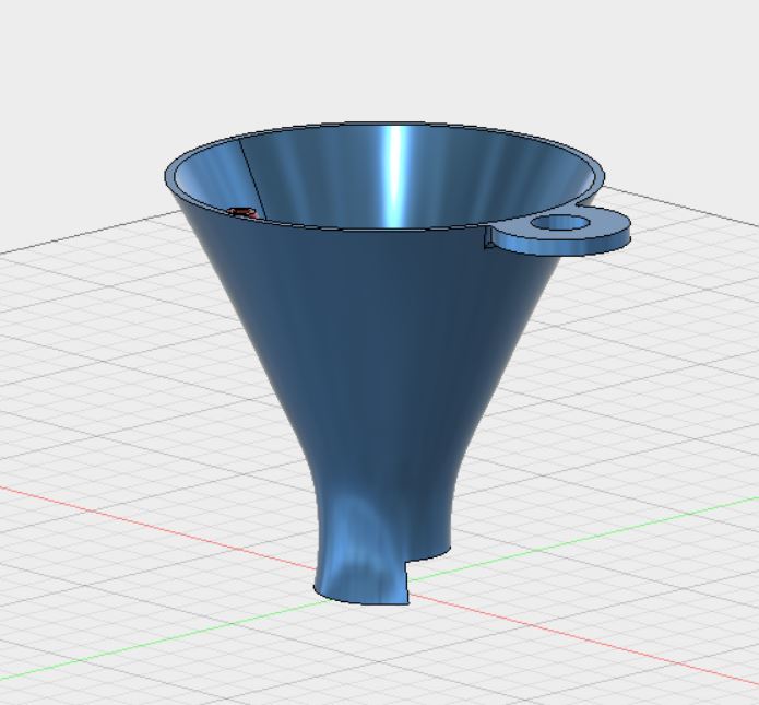 Воронка для двигателя V6